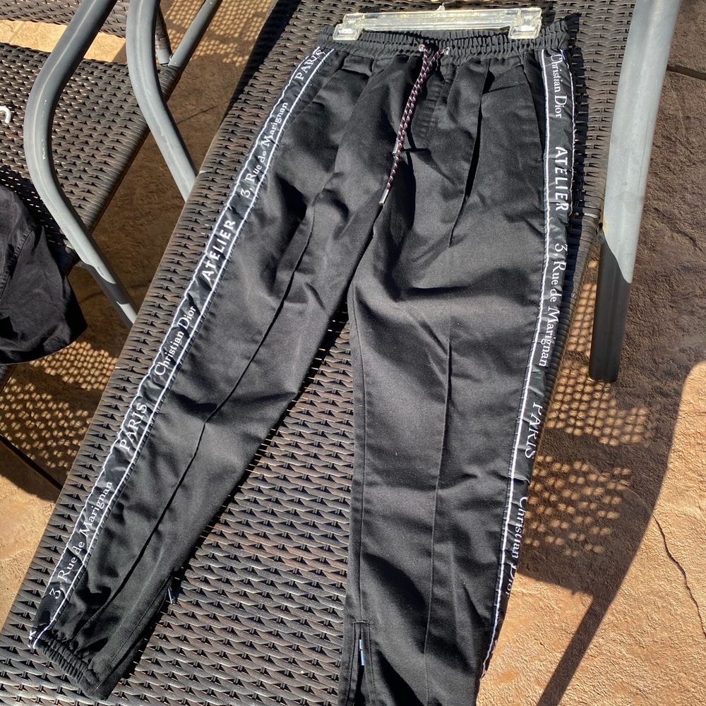 Dior Homme Logo Band Sweatpants